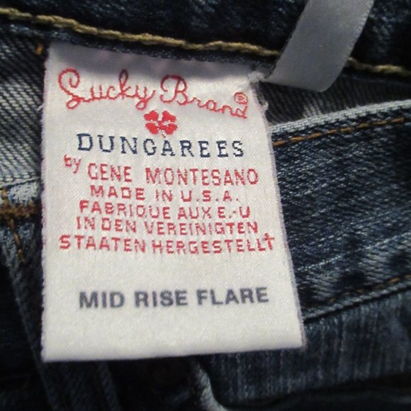 Relisted Lucky brand midrise Flare jean size 8 / 29 - Picture 12 of 13